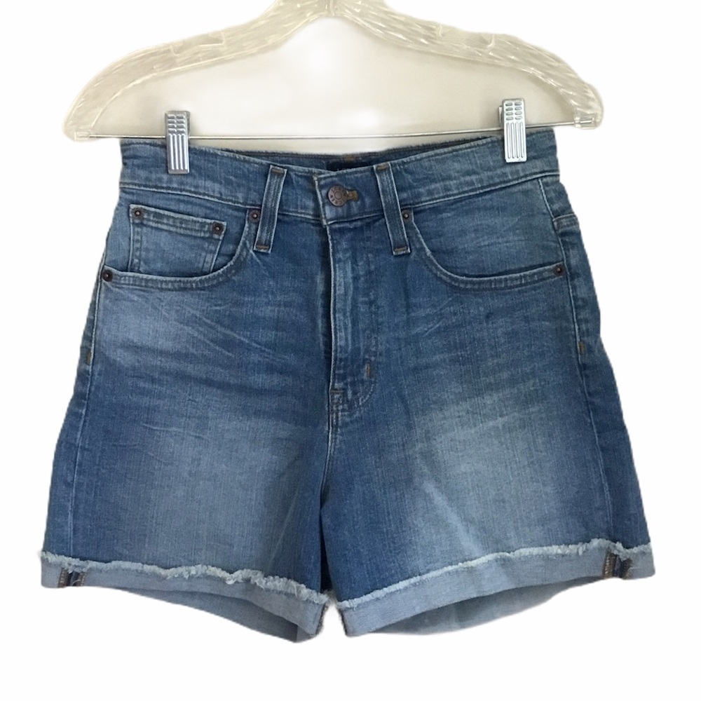 J. Crew Factory High Rise Denim Shorts